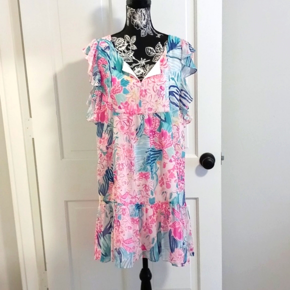 🆕 🌺HTF Lilly Pulitzer🌺 - Nora Dress - Picture 1 of 12
